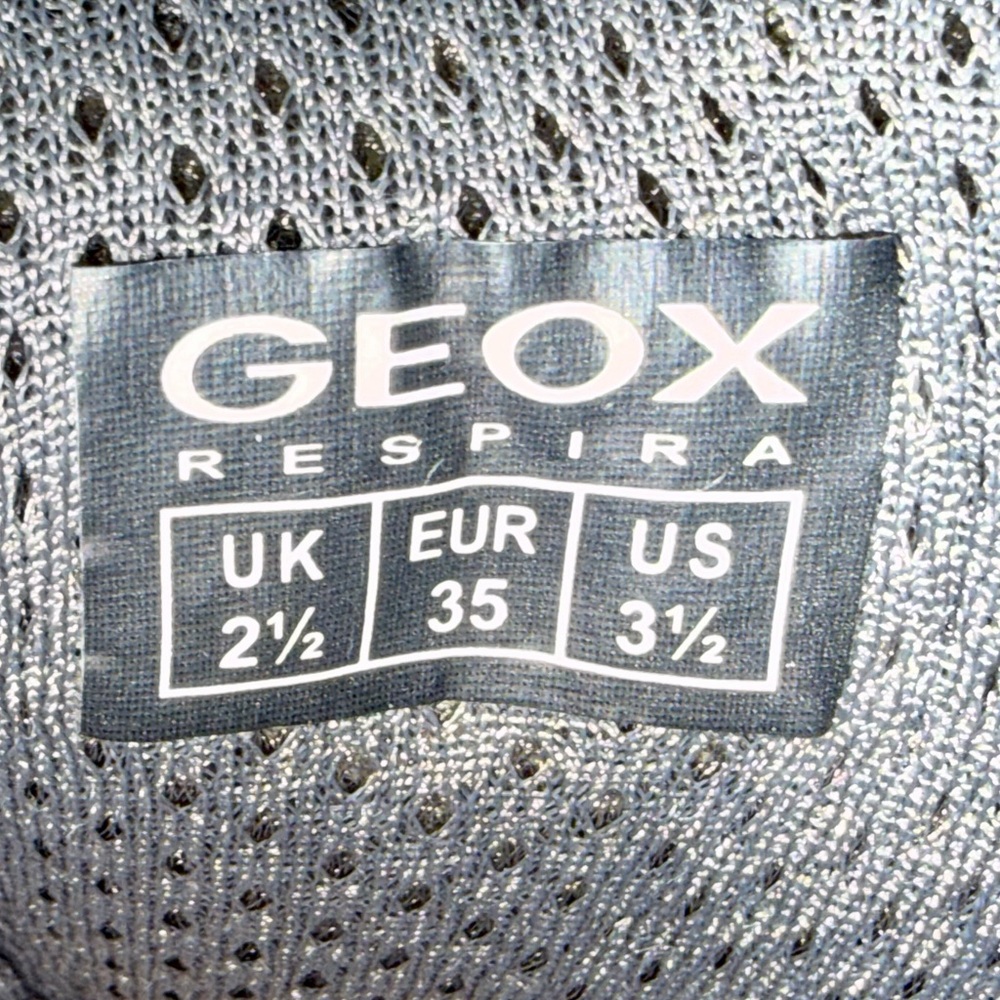 NWT GEOX RESPIRA JINIOR WADER SNEAKERS IN NAVY BLUE - Picture 7 of 8